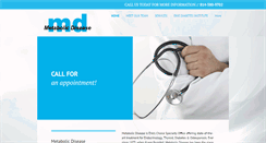 Desktop Screenshot of metabolicdiseaseassociates.com